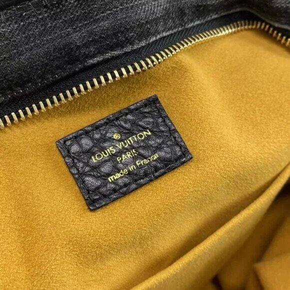 100% Authentic LOUIS VUITTON Neo Cabby GM Noir (Black) Monogram Denim 916-11924 - Picture 14 of 14